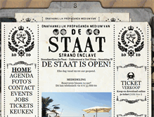 Tablet Screenshot of destaat.info